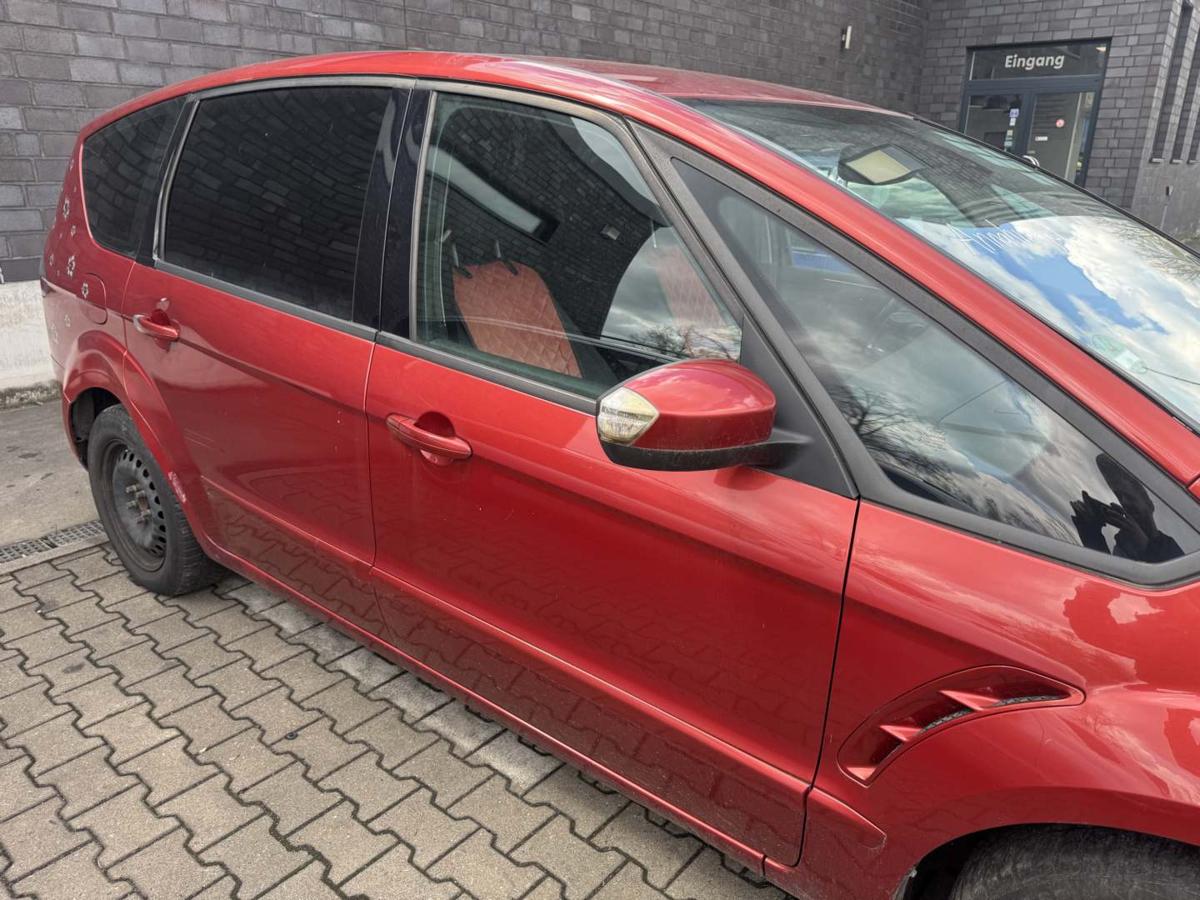 Ford Galaxy 2 original T&uuml;r vorn rechts Tango Rot Rohbau Bj.2006